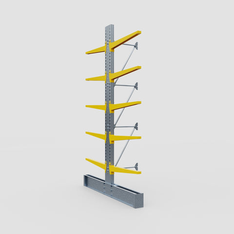 Cantilever Rack - Double Sided - Super Heavy Duty - Powder Coated - Add-On Bay - Height 4267mm