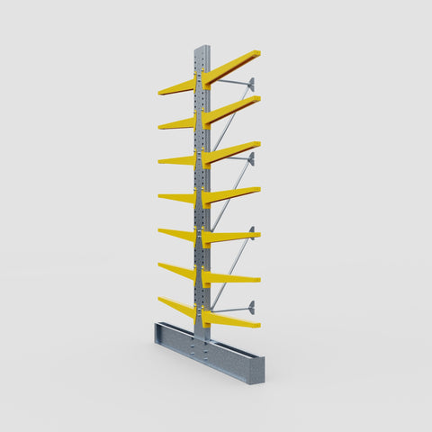 Cantilever Rack - Double Sided - Super Heavy Duty - Powder Coated - Add-On Bay - Height 4267mm