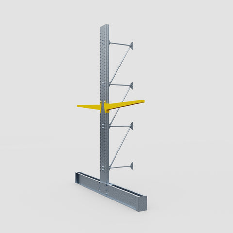 Cantilever Rack - Double Sided - Super Heavy Duty - Powder Coated - Add-On Bay - Height 4267mm