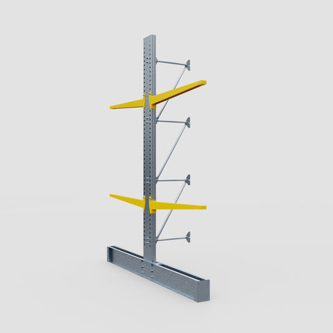 Cantilever Rack - Double Sided - Super Heavy Duty - Powder Coated - Add-On Bay - Height 4267mm