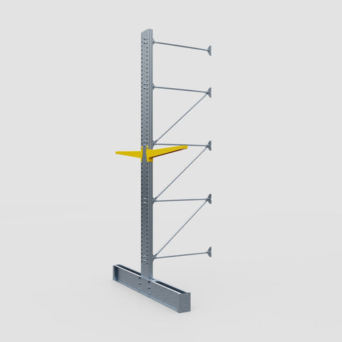 Cantilever Rack - Double Sided - Super Heavy Duty - Powder Coated - Add-On Bay - Height 4877mm