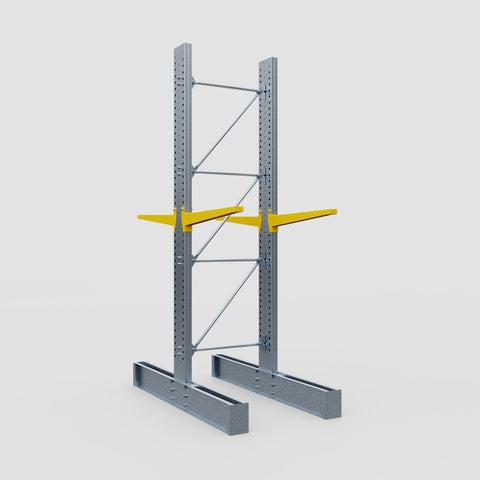 Cantilever Rack - Double Sided - Super Heavy Duty - Powder Coated - Full Bay - Height 4267mm