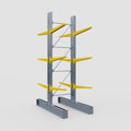 Cantilever Rack - Double Sided - Super Heavy Duty - Powder Coated - Full Bay - Height 4267mm