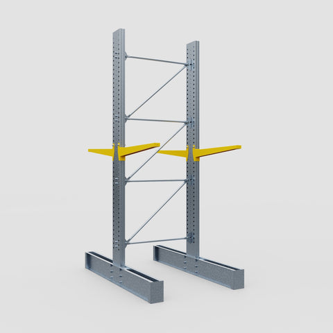 Cantilever Rack - Double Sided - Super Heavy Duty - Powder Coated - Full Bay - Height 4267mm
