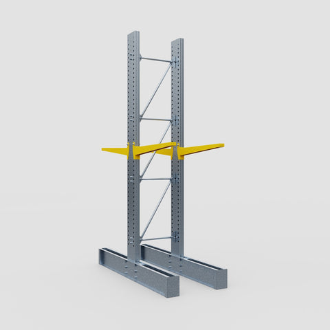 Cantilever Rack - Double Sided - Super Heavy Duty - Powder Coated - Full Bay - Height 4267mm
