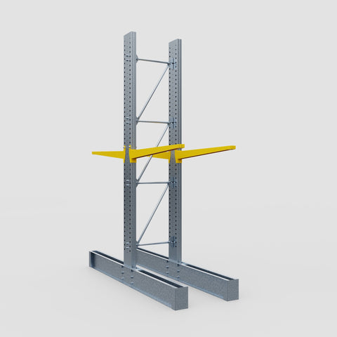 Cantilever Rack - Double Sided - Super Heavy Duty - Powder Coated - Full Bay - Height 4267mm