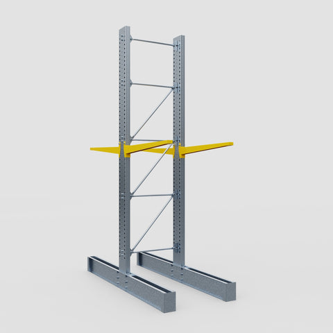 Cantilever Rack - Double Sided - Super Heavy Duty - Powder Coated - Full Bay - Height 4877mm