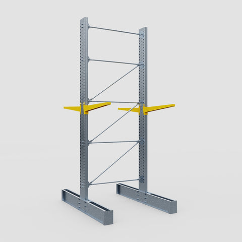Cantilever Rack - Double Sided - Super Heavy Duty - Powder Coated - Full Bay - Height 4877mm