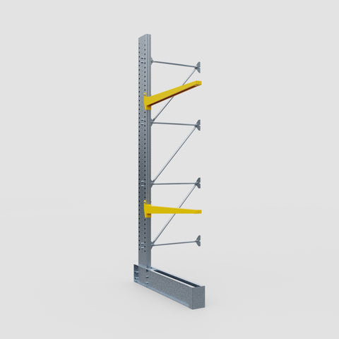 Cantilever Rack - Single Sided - Super Heavy Duty - Powder Coated - Add-On Bay - Height 4267mm