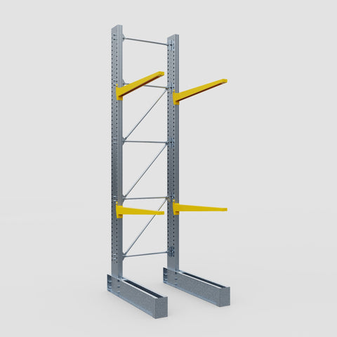 Cantilever Rack - Single Sided - Super Heavy Duty - Powder Coated - Full Bay - Height 4877mm