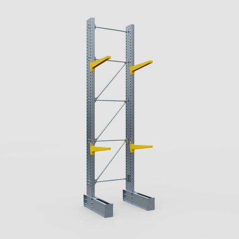 Cantilever Rack - Single Sided - Super Heavy Duty - Powder Coated - Full Bay - Height 4877mm