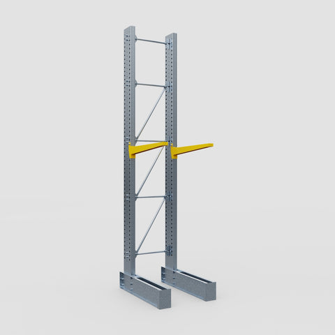 Cantilever Rack - Single Sided - Super Heavy Duty - Powder Coated - Full Bay - Height 4877mm
