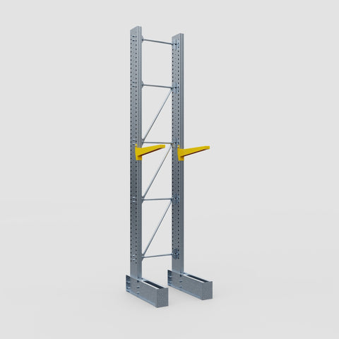 Cantilever Rack - Single Sided - Super Heavy Duty - Powder Coated - Full Bay - Height 4877mm