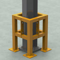 EV352 - Column Protector (Square) - 740mm High