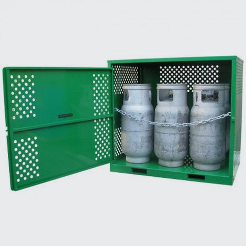 Steelspan - 6 Cylinder - Forklift LPG Bottle Store