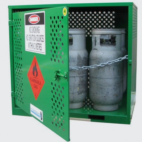 Steelspan - 6 Cylinder - Forklift LPG Bottle Store