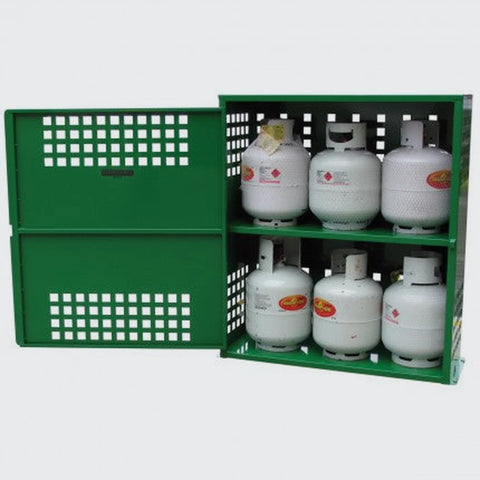 Steelspan - 6 x 9kg - LPG Bottle Store