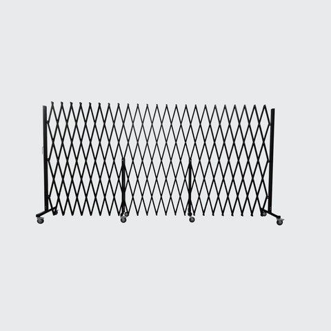 GV507 - Black Stand-Alone Expandable Barrier