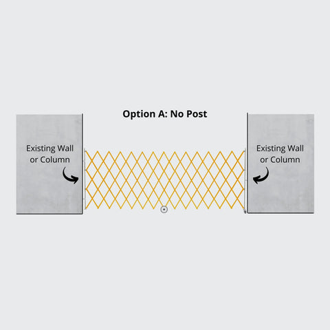 GV510 - Expandable Barrier Mounting Post