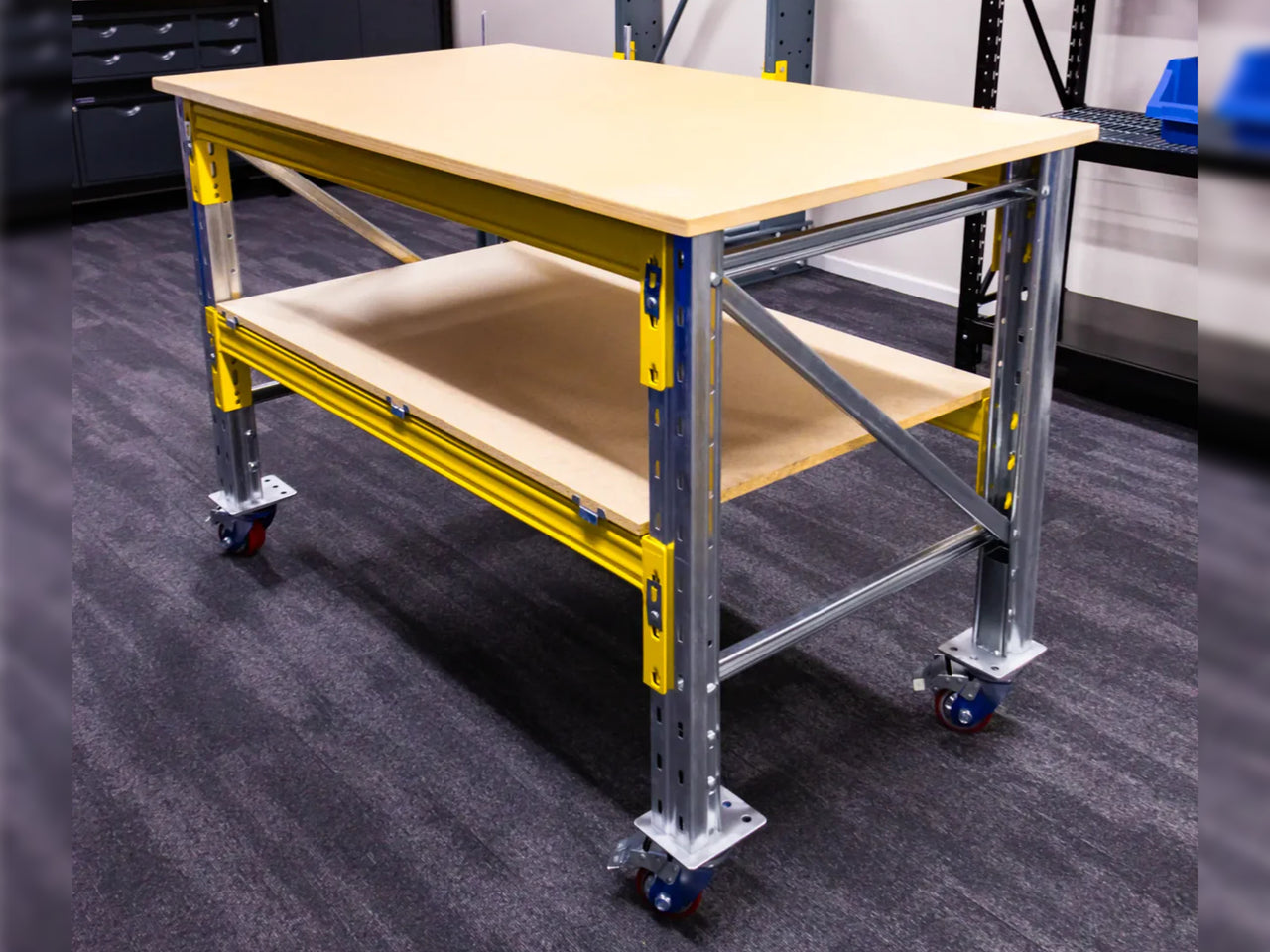 Industrial Work Bench Storage | Steelspan Storage Systems