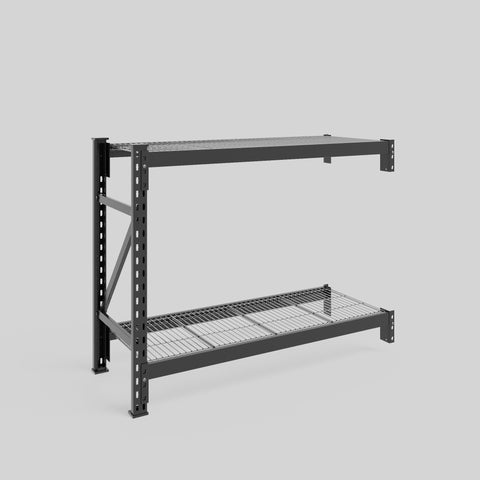 Longspan Metal Shelving - 1000mm High - Add-On Bay - Mesh Shelf