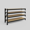 Longspan Metal Shelving - 1000mm High - Add-On Bay - Particleboard Shelf