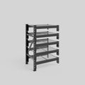 Longspan Metal Shelving - 1000mm High - Add-On Bay - Mesh Shelf