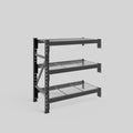 Longspan Metal Shelving - 1000mm High - Add-On Bay - Mesh Shelf