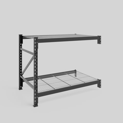 Longspan Metal Shelving - 1000mm High - Add-On Bay - Mesh Shelf