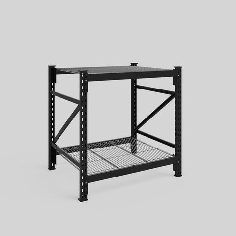 Longspan Metal Shelving - 1000mm High - Full Bay - Mesh Shelf
