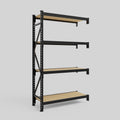 Longspan Metal Shelving - 2100mm High - Add-On Bay - Particleboard Shelf