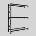 Longspan Metal Shelving - 2100mm High - Add-On Bay - Mesh Shelf