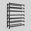 Longspan Metal Shelving - 2100mm High - Add-On Bay - Mesh Shelf