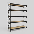 Longspan Metal Shelving - 2100mm High - Add-On Bay - Particleboard Shelf