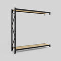 Longspan Metal Shelving - 2100mm High - Add-On Bay - Particleboard Shelf