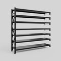 Longspan Metal Shelving - 2100mm High - Add-On Bay - Steel Shelf