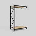 Longspan Metal Shelving - 2100mm High - Add-On Bay - Particleboard Shelf