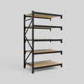 Longspan Metal Shelving - 2100mm High - Add-On Bay - Particleboard Shelf