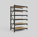 Longspan Metal Shelving - 2100mm High - Add-On Bay - Particleboard Shelf