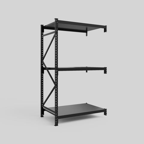 Longspan Metal Shelving - 2100mm High - Add-On Bay - Steel Shelf