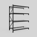 Longspan Metal Shelving - 2100mm High - Add-On Bay - Mesh Shelf