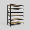 Longspan Metal Shelving - 2100mm High - Add-On Bay - Particleboard Shelf