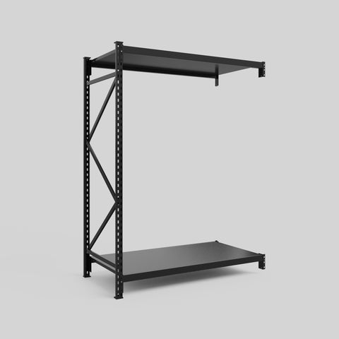 Longspan Metal Shelving - 2100mm High - Add-On Bay - Steel Shelf