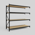 Longspan Metal Shelving - 2100mm High - Add-On Bay - Particleboard Shelf