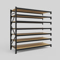 Longspan Metal Shelving - 2100mm High - Add-On Bay - Particleboard Shelf