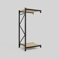 Longspan Metal Shelving - 2100mm High - Add-On Bay - Particleboard Shelf