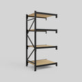 Longspan Metal Shelving - 2100mm High - Add-On Bay - Particleboard Shelf