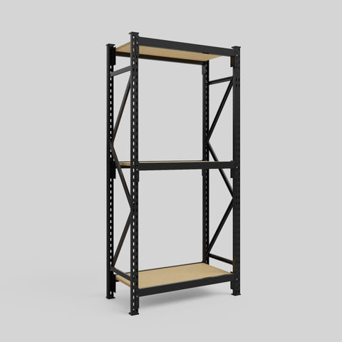 Longspan Metal Shelving - 2100mm High - Full Bay - Particleboard Shelf
