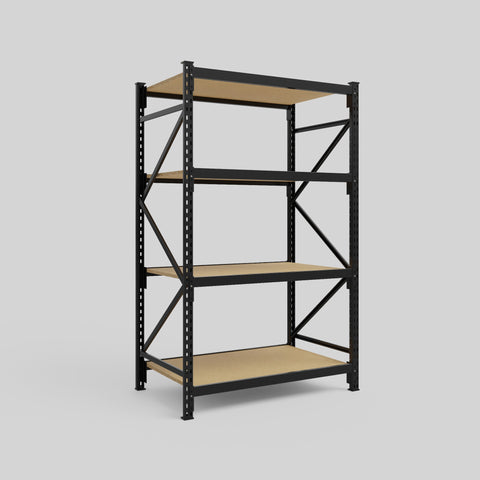 Longspan Metal Shelving - 2100mm High - Full Bay - Particleboard Shelf