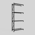 Longspan Metal Shelving - 3100mm High - Add-On Bay - Mesh Shelf